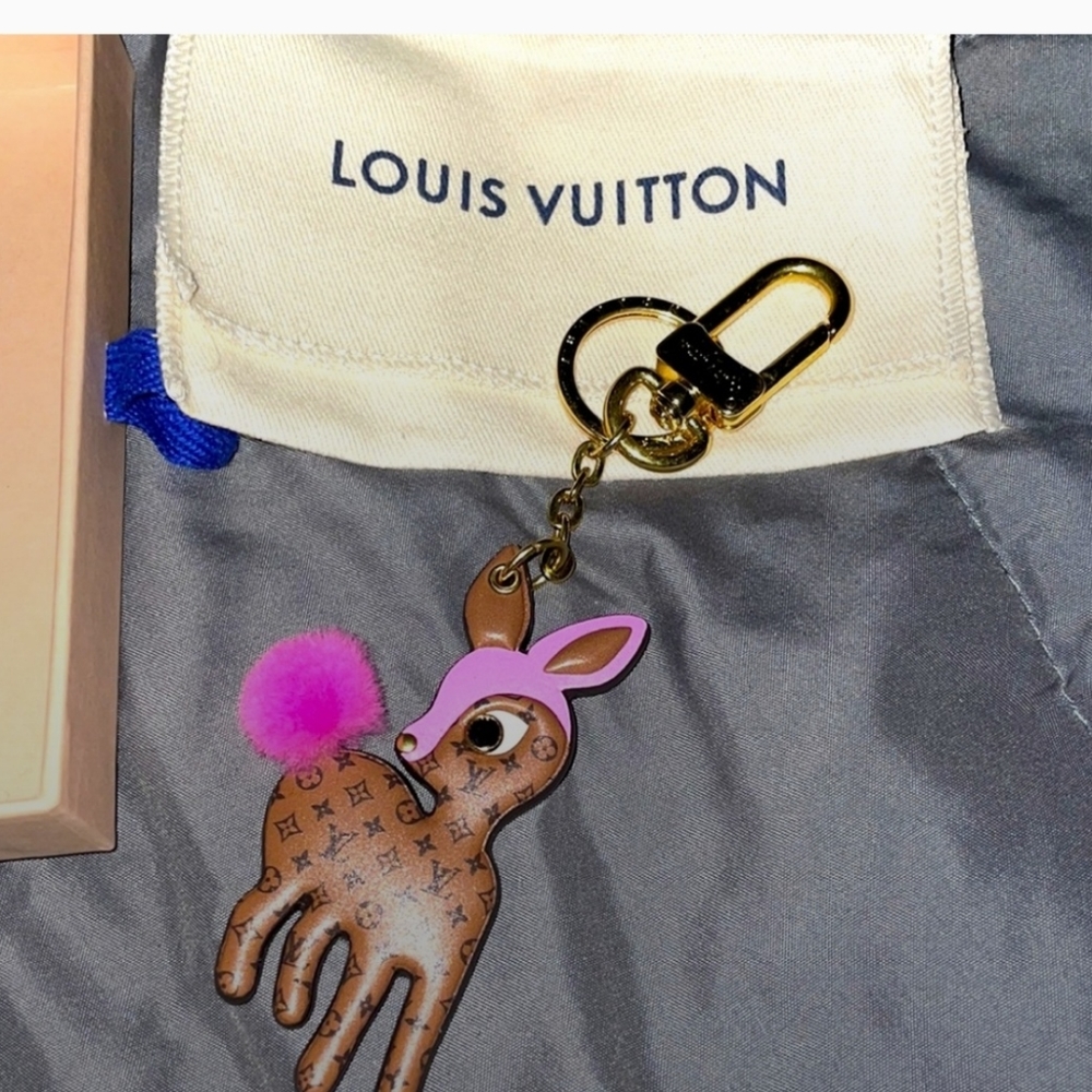 Louis Vuitton baby doe bag charm/key chain